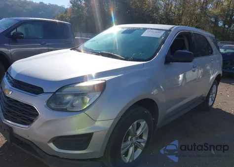 2017 Chevrolet Equinox Ls z USA, uszkodzony, nr VIN 2GNALBEK7H1610356
